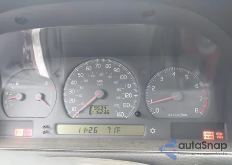 2000 Volvo C70 Lt z USA, uszkodzony, nr VIN YV1NC56DXYJ006585